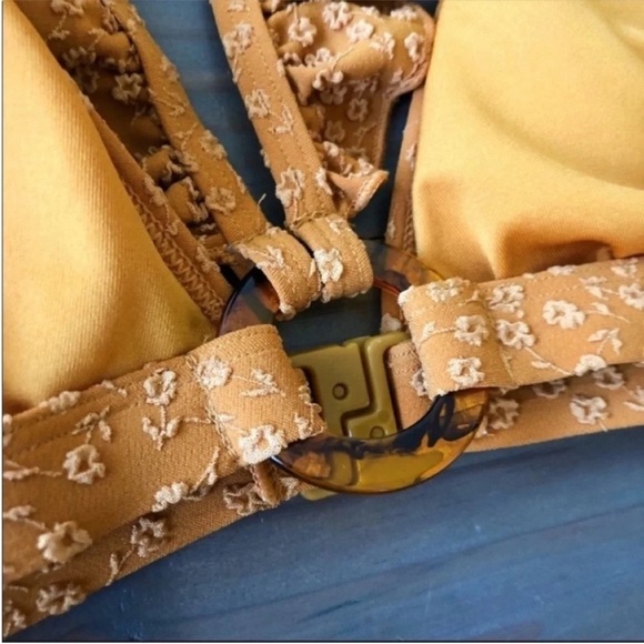 Scotch & Soda Ruffle Jaquard Bikini Set Marigold - Picture 6 of 8